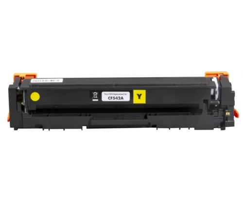 Yhteensopiva Static-Control HP Cartridge No.203A Keltainen 1,4K (CF542A) Uusi siru