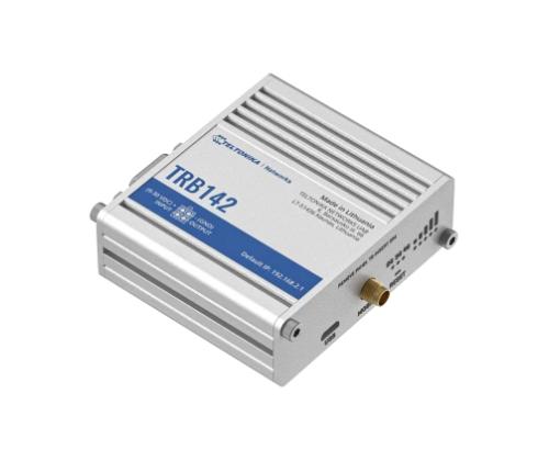 Teltonika TRB142 Teollisuuden kestävä LTE RS232-yhdyskäytävä