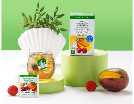 Tee Amhad Ice tea Mango&Lychee 20 pussia/pkt