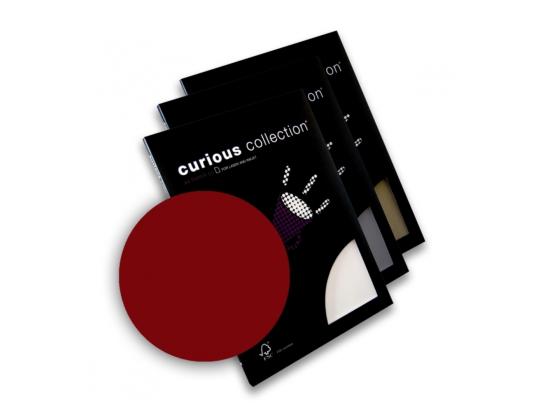 Koristepaperi A4 120g CURIOUS Red Lacquer (408169) 50 arkkia