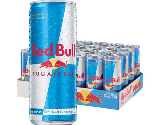 Energiajuoma, sokeriton RED BULL 250 ml tölkissä