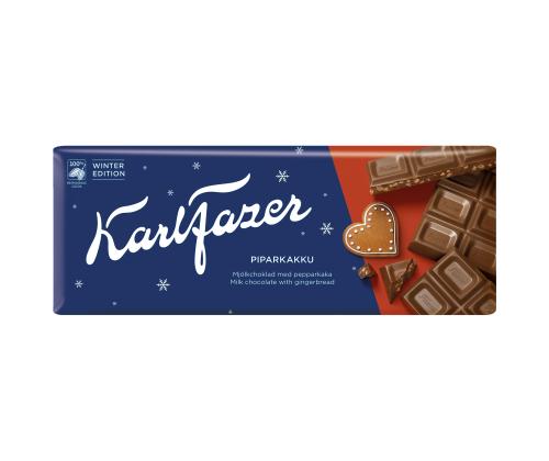 KARL FAZER maitosuklaata piparkakkupaloilla 200g