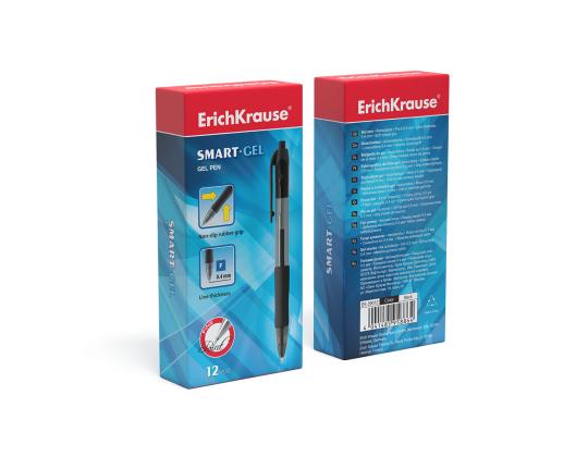 Geelikynä mekaaninen ERICH KRAUSE Smart Gel 0,5mm musta