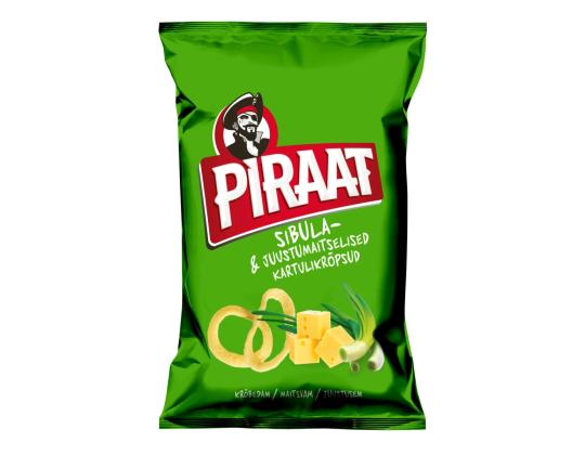 BALSNACK Perunalastut Pirate sipuli-juusto maku. 150 g