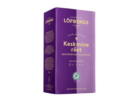 Jauhettu kahvi LÖFBERGS Lila 500g