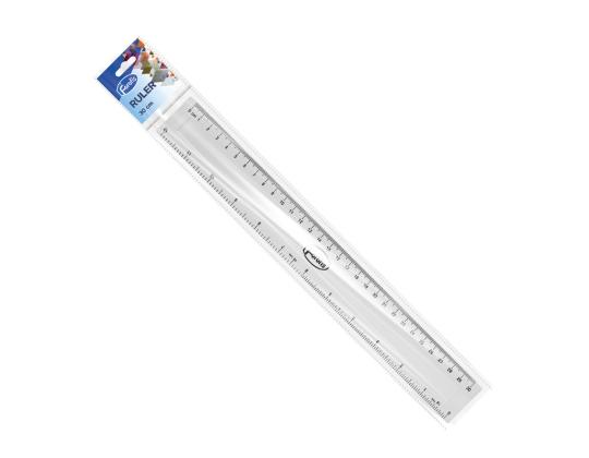 Viivain 30cm kirkas