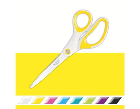 Sakset LEITZ WOW Titanium 20,5cm keltainen
