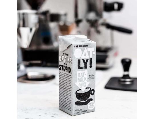 Kauramaito, vaahtoava kaurajuoma UHT OATLY Barista Edition 1L