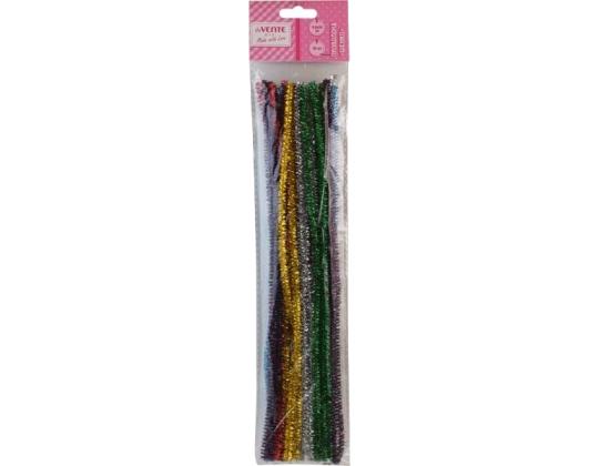 Hiuslanka 6mm 30cm 20kpl pakkauksessa, vihreä