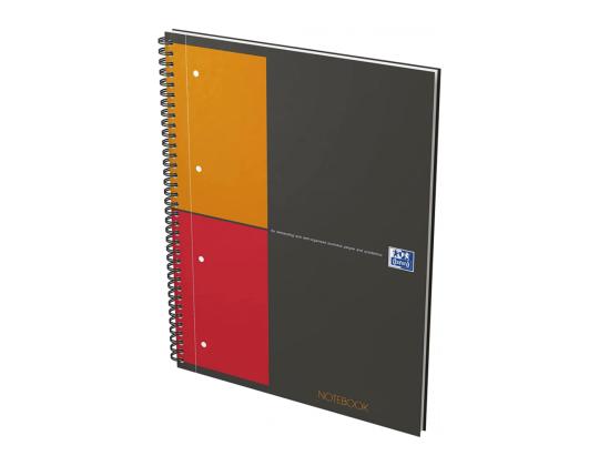 Kansio spiraalisidonnassa A4+ neliö OXFORD International Notebook-pahvi kattaa 80 sivua