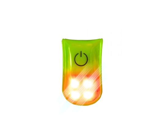 Kiinnitettävä magneettinen LED-liitin HV07 keltainen (pari)