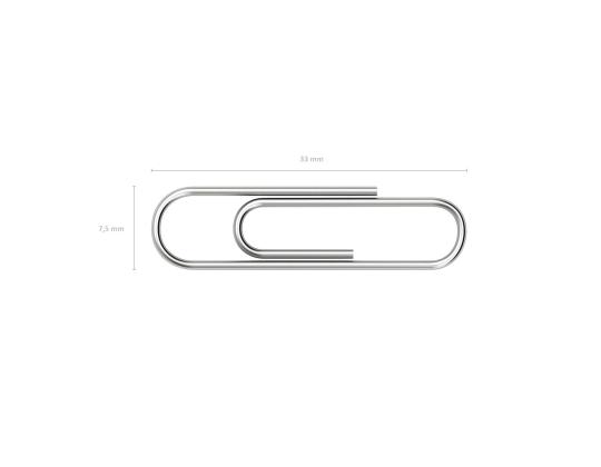 Paperiliitin 33mm sinkki ERICH KRAUSE 100kpl