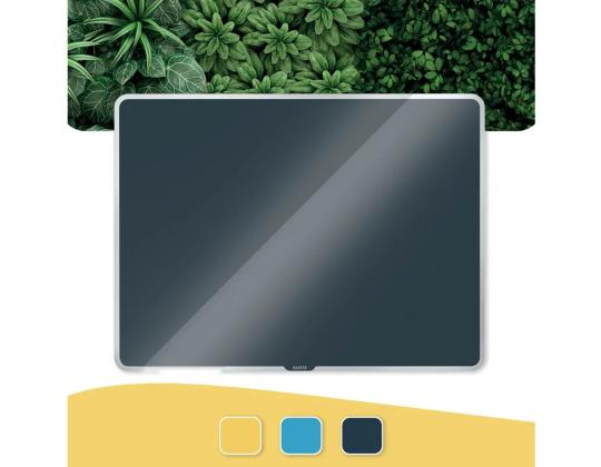 Lasilevy-magneettitaulu 600x400mm harmaa LEITZ Cozy