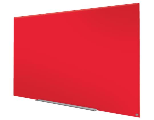 Lasilevy-magneettilevy NOBO Impression Pro 1900x1000mm, punainen