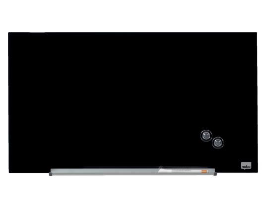 Lasilevy-magneettilevy NOBO Impression Pro 680x380mm, musta