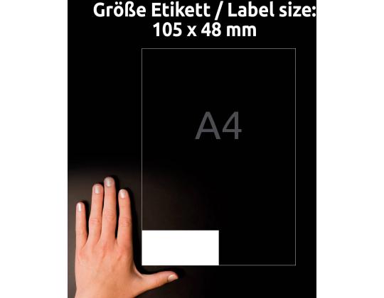 Tarratarra AVERY Zweckform 105x48mm 10 arkkia (3424-10)