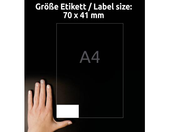 Tarratarra AVERY Zweckform 70x41mm 100 arkkia (3481)