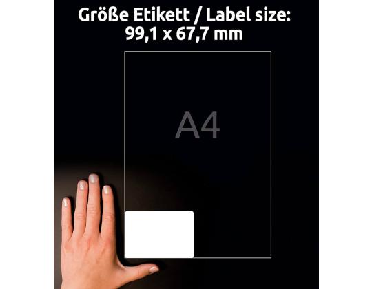 Tarratarra AVERY Zweckform 99,1 x 67,7 mm 40 arkkia erittäin kestävä (L7914-40)