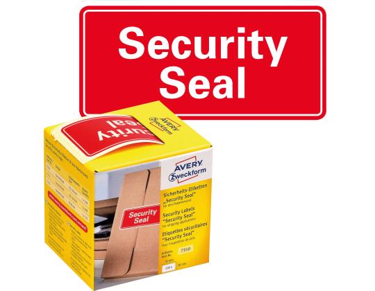 Tarratarra AVERY Zweckform symboli "Security" 78x38mm