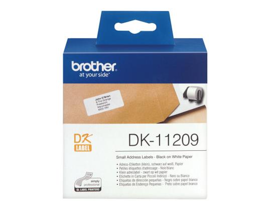 Teippi/merkintäteippi BROTHER DK11209 29x62mm 800 tarrat rullalla