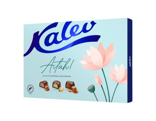 Karkit KALEV Kiitos valikoima maitosuklaakarkkeja 226g