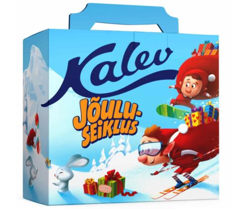 Pakkaus KALEV "Jouluseikkailu Alpeilla" 650g