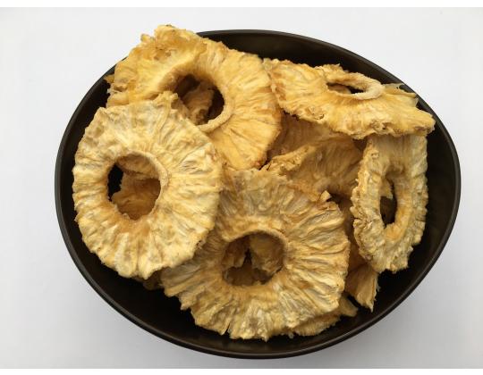 Kuivatut ananasrenkaat ECO FRESH, 100g
