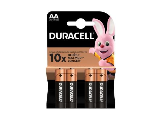 Paristot AA DURACELL Basic 1,5V 4 kpl