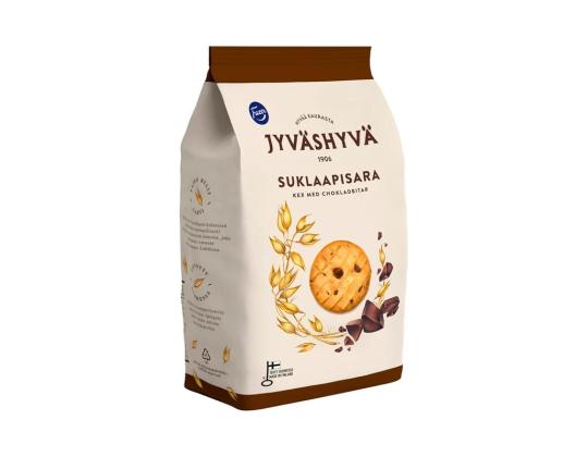 Keksit suklaalastuilla, JYVÄSHYVÄ, 350g
