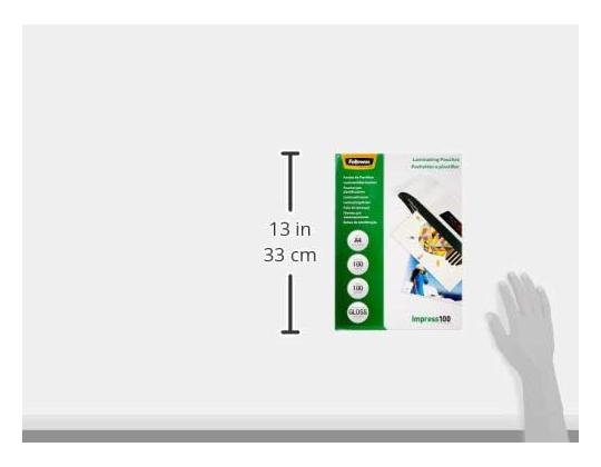 Laminointitasku A4 100mic 100 kpl /pkt Fellowes