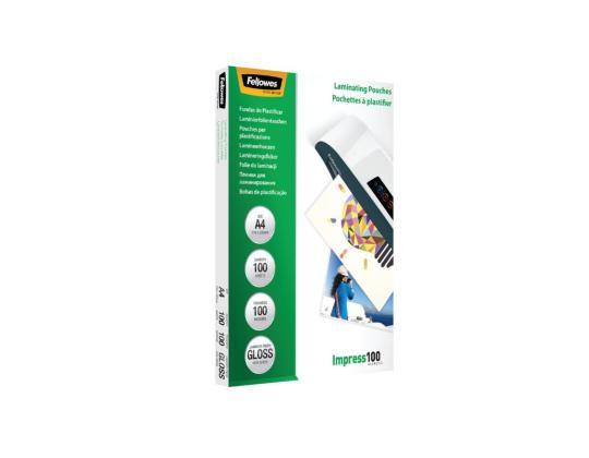 Laminointitasku A4 100mic 100 kpl /pkt Fellowes