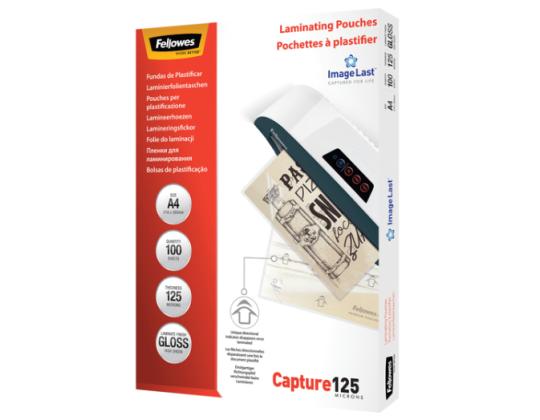 Laminointitasku A4 125mic 100kpl/pkt Fellowes