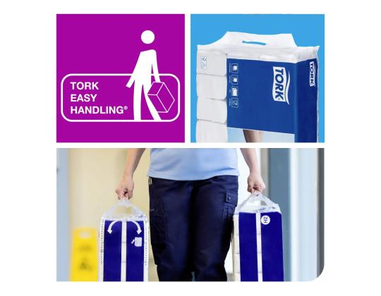 Lakanapyyhe 2-kerroksinen TORK H3 C-Fold Universal 24x27cm 120 arkkia (471111)