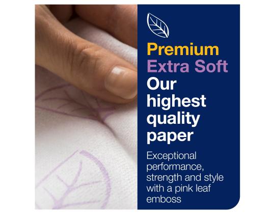 Lakanapyyhe 2-kerroksinen TORK Premium Extra Soft H2, 21x34cm 100 arkkia (100297)