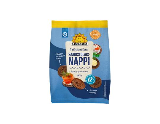 LINKOSUO Ruisjauholeivät 160g (vegaaninen)