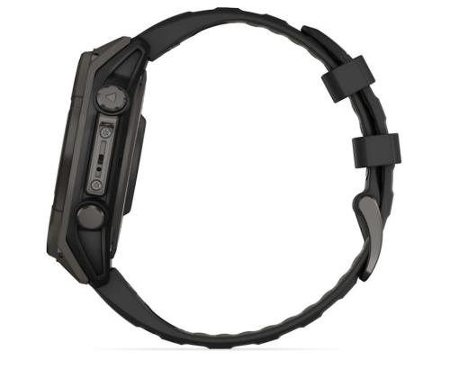 ÄLYKELLO FENIX 8 SAPP. SOLAR/MUSTA/HARMAA 010-02906-11 GARMIN