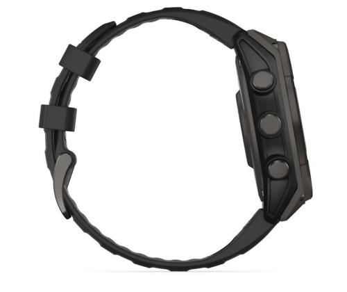 ÄLYKELLO FENIX 8 SAPP. SOLAR/MUSTA/HARMAA 010-02907-11 GARMIN