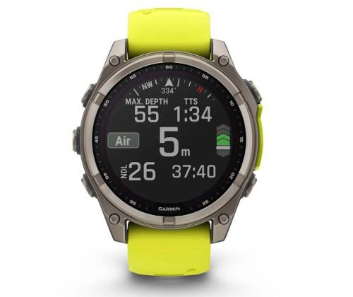 ÄLYKELLO FENIX 8 SAPP. AURINKO/KELTAINEN 010-02907-21 GARMIN