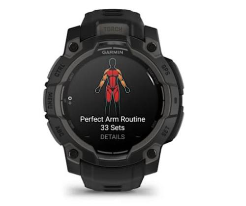 ÄLYKELLO INSTINCT 3 AMOLED/MUSTA/BLK 010-02936-00 GARMIN