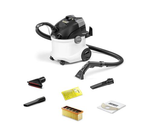 Pölynimuri KARCHER Spray extraction cleaner SE 5 Car Wet/dry/Car cleaning 1000 Watts White...