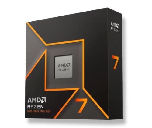 Suoritin AMD Desktop Ryzen 7 9700X Granite Ridge AM5 3800 MHz Ytimet 8 32MB Socket SAM5 65 wattia GPU...