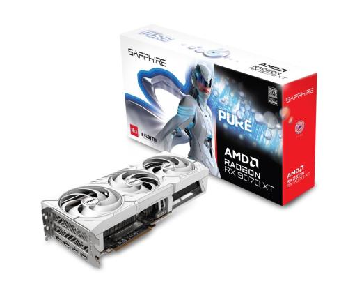 VGA PCIE16 RX9070XT 16GB GDDR6/PURE 11348-02-20G SAFIIRI