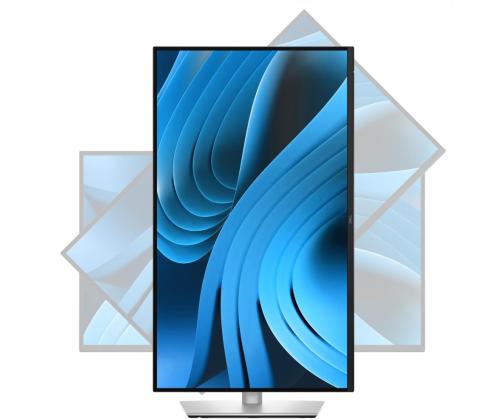 LCD-monitori DELL P2725QE 27" Business/4K Swivel Pivot Korkeussäädettävä kallistus Matta paneeli IPS...