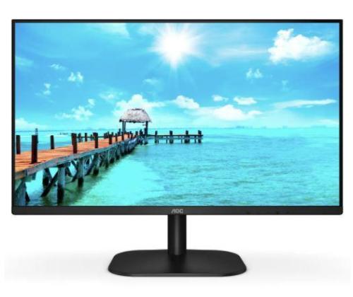 LCD-monitori AOC 24B2XHM2 23.8" Paneeli VA 1920x1080 16:9 75Hz 4 ms Kallistus Väri Musta 24B2XHM2