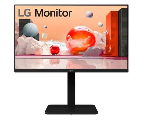 LCD-monitori LG 24BA550-B 24" Paneeli IPS 1920x1080 16:9 100 Hz Matta 5 ms Kaiuttimet Swivel Pivot...