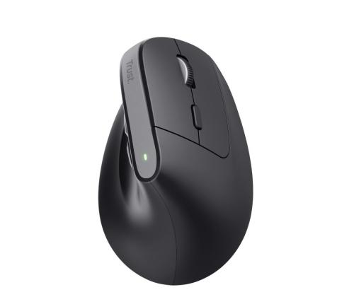 HIIRI USB OPTINEN WRL BAYO+/ERGONOMIC BLK 25146 TRUSTI