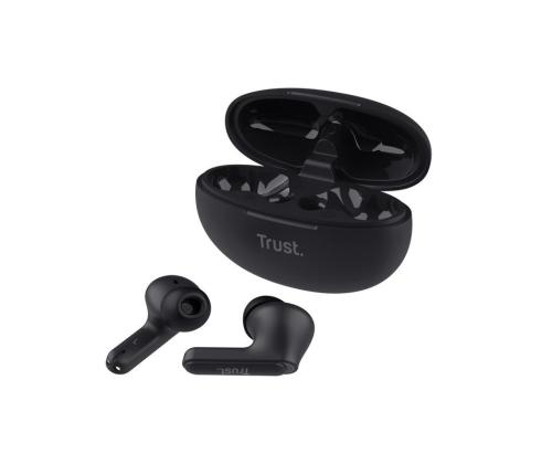 KUULOKKEET KUULOKKEET YAVI BT ENC/MUSTA 25296 TRUSTI