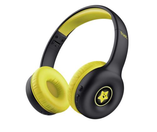 KUULOKKEET WRL NOUNA KIDS/MUSTA 25405 TRUSTI