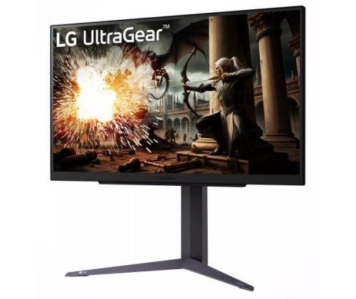 LCD-monitori LG 27GS75Q-B 27" Pelipaneeli IPS 2560x1440 16:9 180Hz Matta 1 ms Pivot Height...