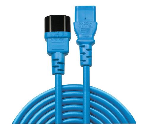 KAAPELI TEHO IEC JATKO 0.5M/SININEN 30470 LINDY
